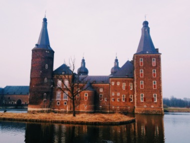 Castle in Hoensbroek sister and I walked to